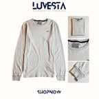 Hollister Essential Long-Sleeve T-Shirt - Classic Gray | USA Import