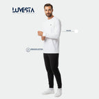 Hollister Essential Long-Sleeve T-Shirt - Pure White | USA Import