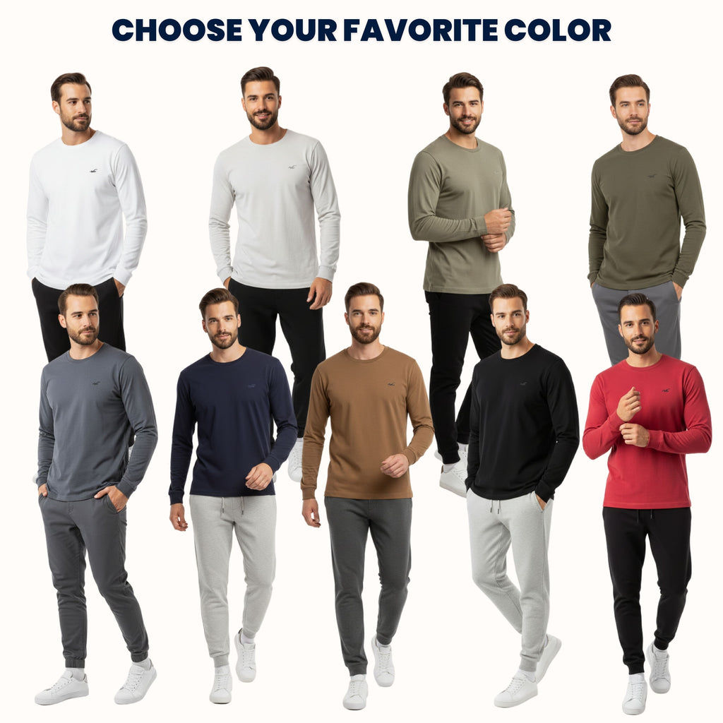 Hollister Long-Sleeve T-Shirt - 9 Colors | USA Import