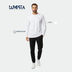 Hollister Essential Long-Sleeve T-Shirt - Pure White | USA Import