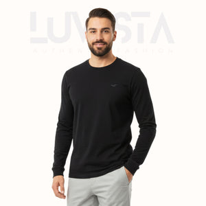 Classic Cotton Long Sleeve — Black
