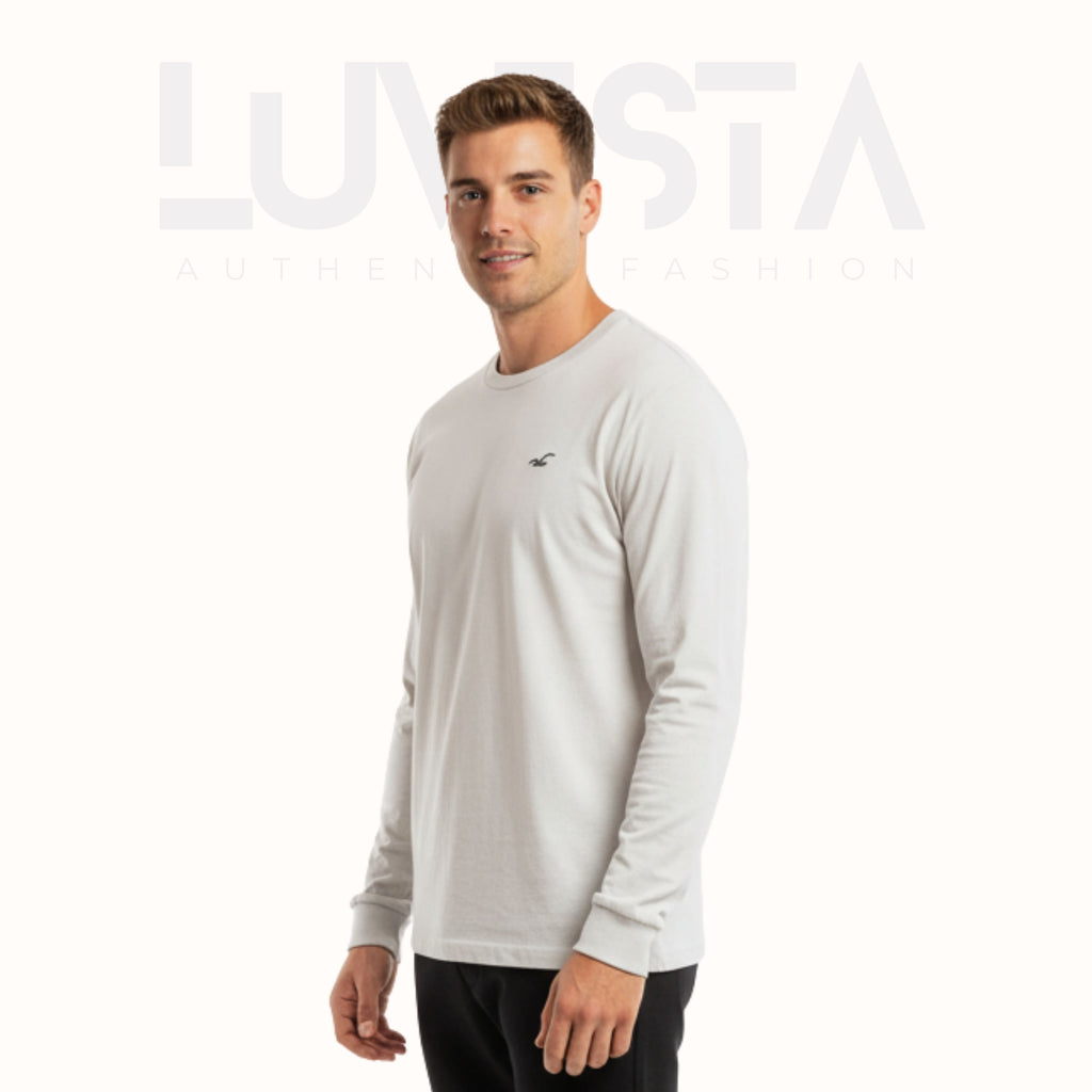 Classic Cotton Long Sleeve — Classic Gray