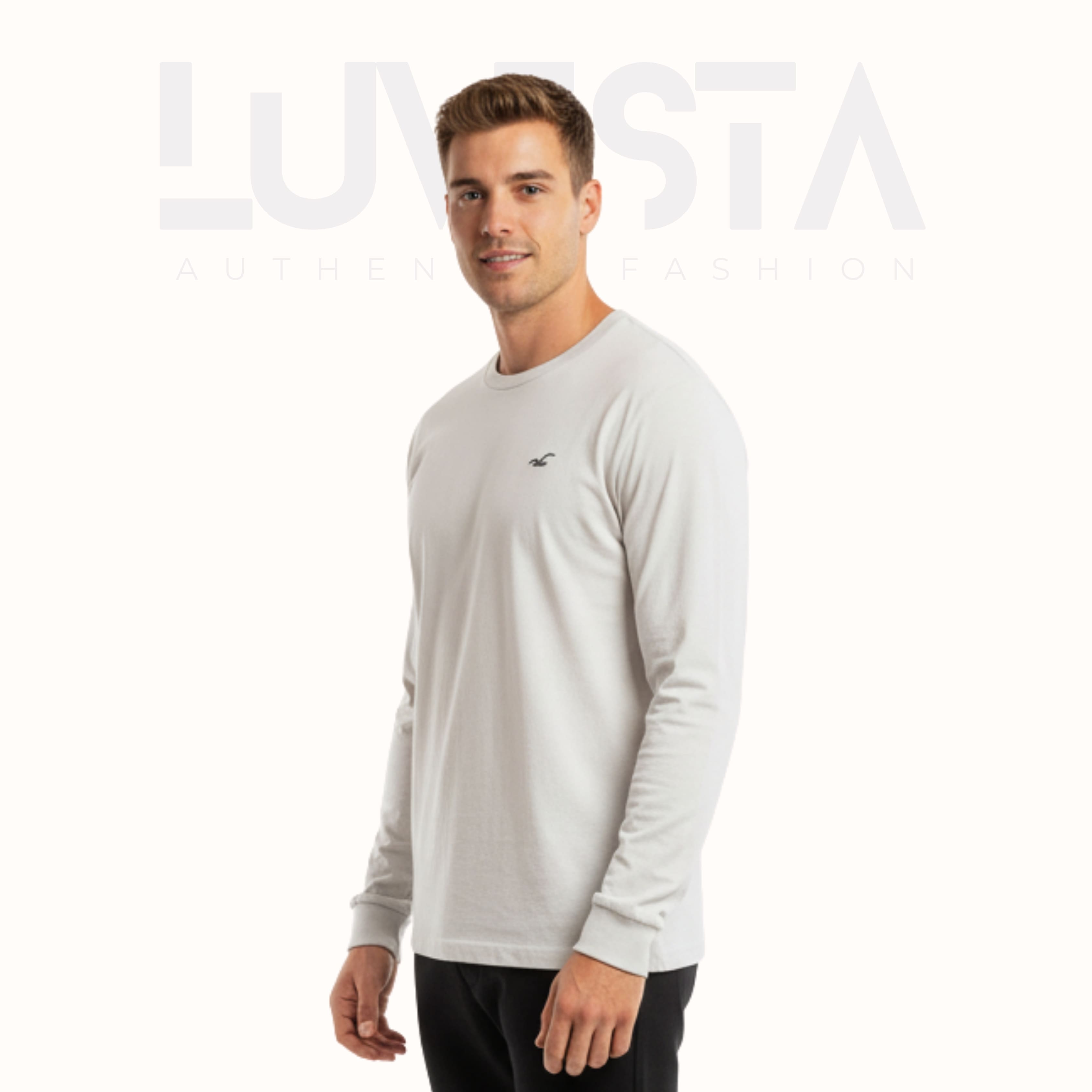Classic Cotton Long Sleeve — Classic Gray
